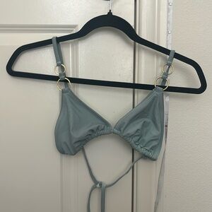 Sage green bikini top